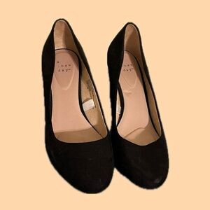 A New Day Women's Black Wedges